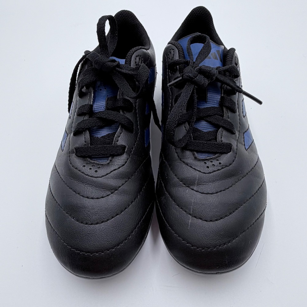 Adidas Copa Pure II.4 FxG Kids Soccer Cleats Black Blue GX6906‎ Size 2.5